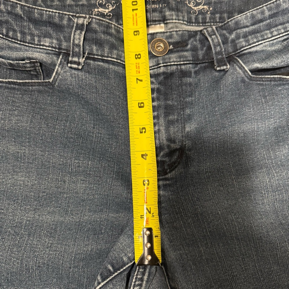 Christopher & Banks Modern Fit Jeans Women's Size 4 Blue‎ 5-Pocket Boot Cut - Picture 9 of 10